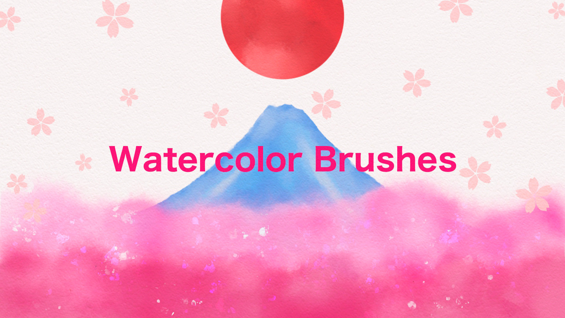 Procreate おすすめの無料水彩ブラシを使ってデジタル水彩画 カルチュア