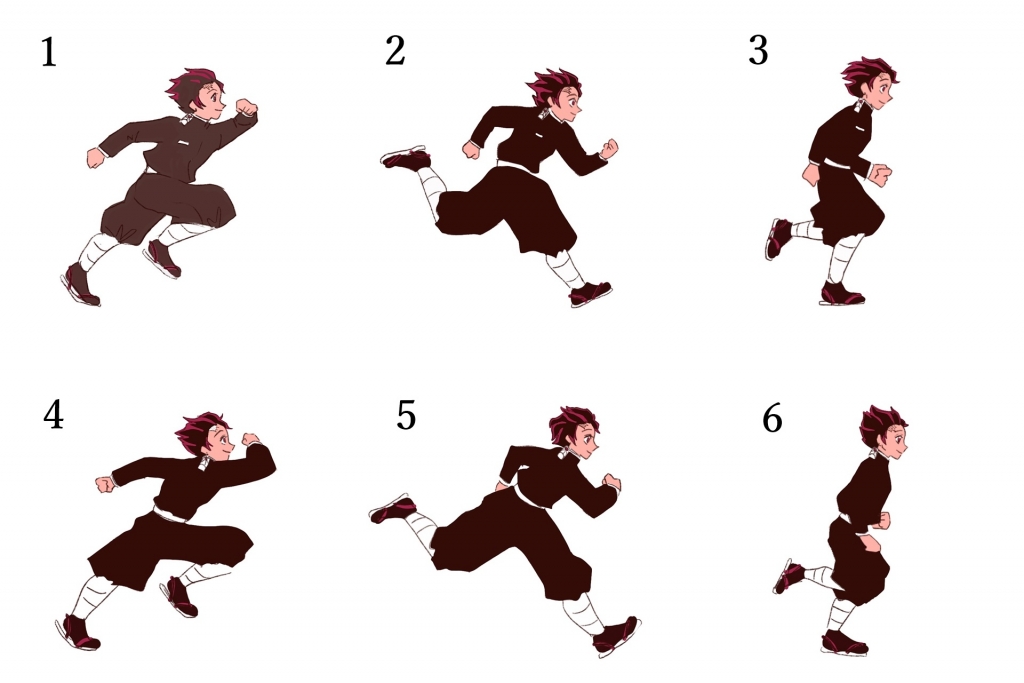 Procreate 6枚絵でつくるキャラクターが走る手描きアニメーション Ipad カルチュア